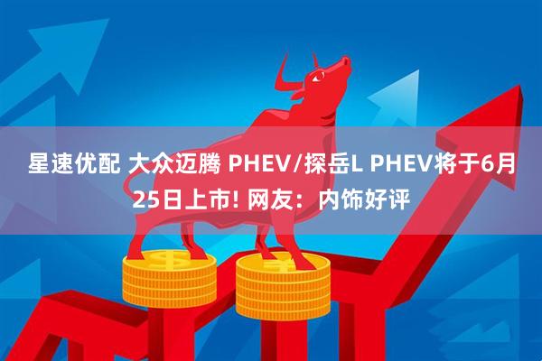 星速优配 大众迈腾 PHEV/探岳L PHEV将于6月25日上市! 网友:内饰好评